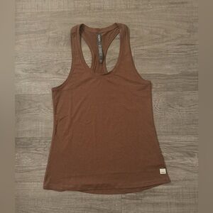 New Vuori Brown Lux Racerback Tank Top